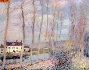 Loing-Kanal nach Sisley